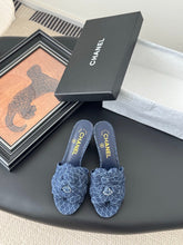 HIGH HEELS CAMELLIA IN NAVY BLUE DENIM